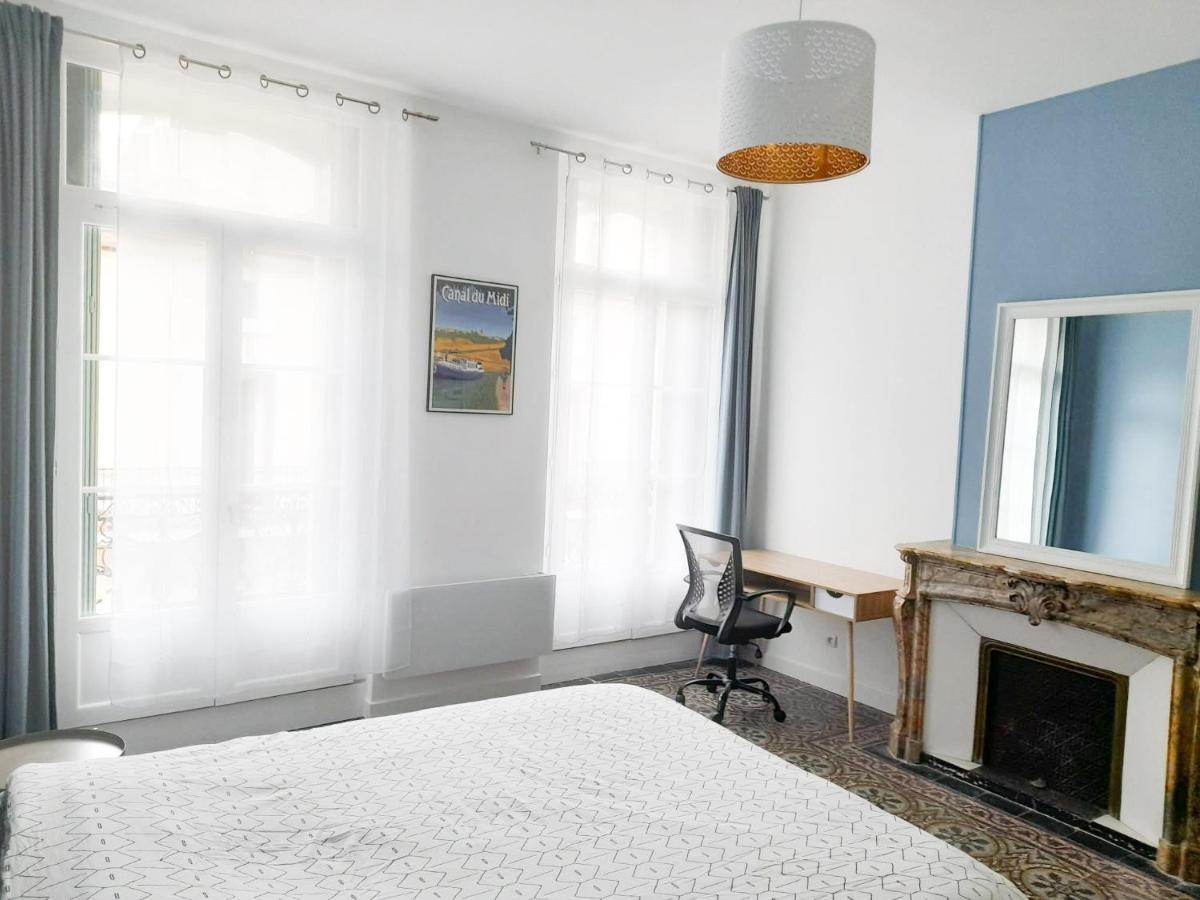 Bright And Modern 3-Bedroom Apartment, 90M2 With Air Condition, In ベジエ エクステリア 写真